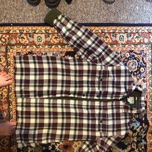 Men’s Fleece-lined LLBean Flannel Shirt